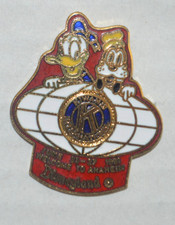 Kiwanis International Welcome to Anaheim Disneyland June 23-27 1991 Souvenir Pin