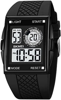 Men Tactical Digital Watch LED Light Waterproof Sports Airplane