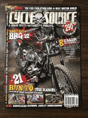 Cycle Source Magazine Vol 26 Issue 1 April-May  22 Motorcycle Custom Riders