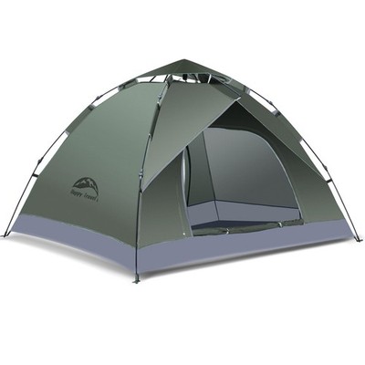 Camping Tent 3-4 Person Instant Pop Up Waterproof Portable Windproof Happy Easy