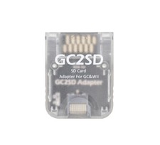 SD Card Reader GC2SD Memory Card Adapter Micro SD Card Reader for NS Gamecube Wi