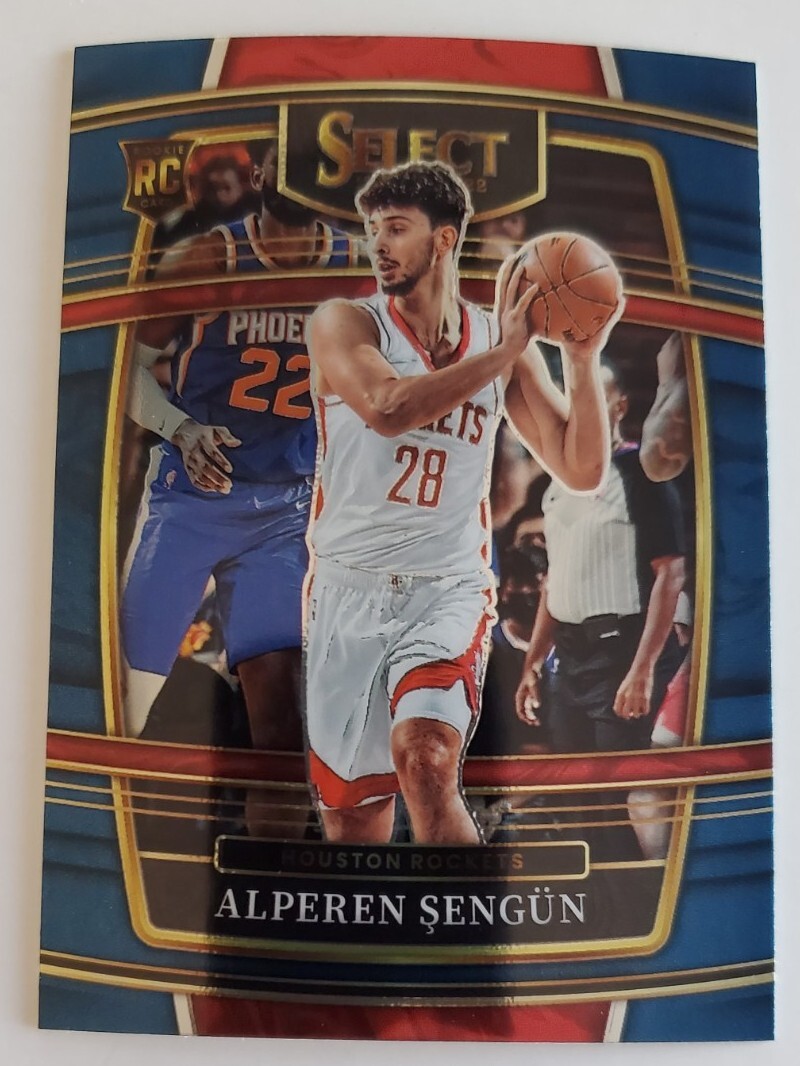 2021-22 Panini Select Concourse Alperen Sengun Houston Rockets #19 RC
