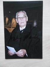 Andrzej Wajda autograph signed 10x15 cm photo