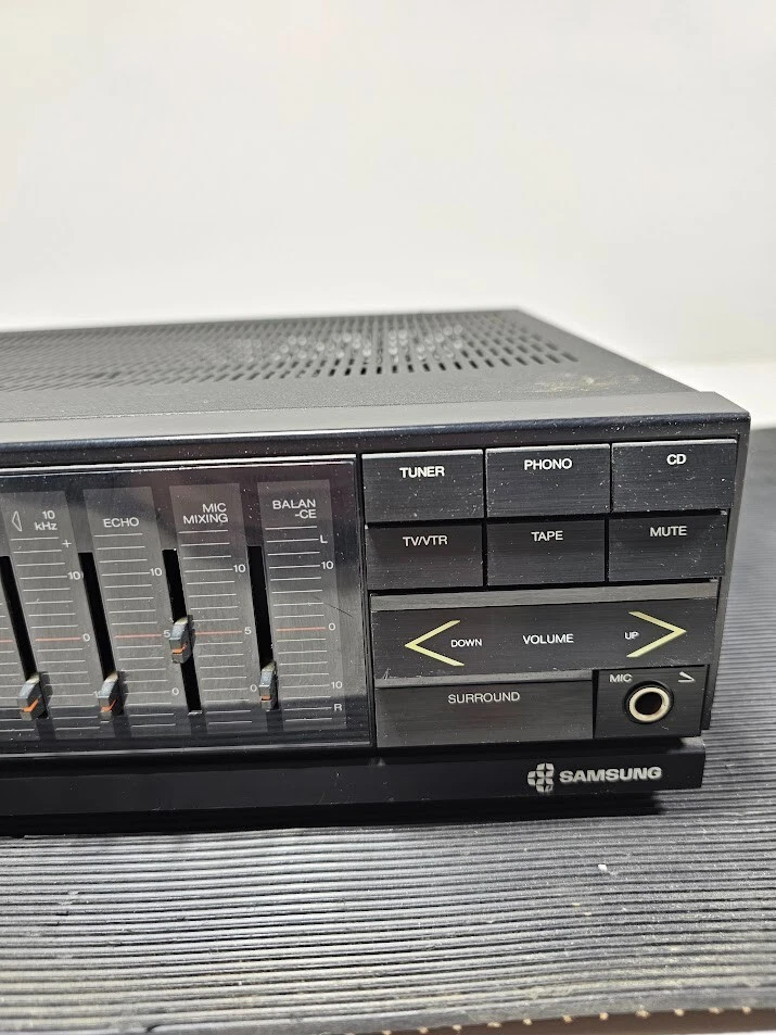 Samsung ECS Surround Stereo Verstärker Equalizer Gebraucht Voll Aktiv No Remote - Bild 3 von 4