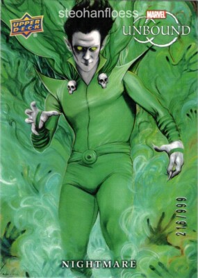 2022 Upper Deck Marvel Unbound Week #101 Nightmare /999 Fred Ian LeRoy