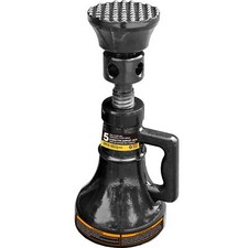 Torin 5 Ton 10000 Lbs Professional Car Support Screw Jack Black