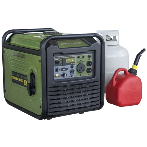 Sportsman 3,500-Watt Dual Fuel Inverter Generator for Sensitive Electronics