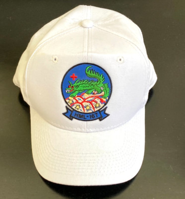 USMC Marine Light Attack Helicopter Squadron HML-167 Hat- Clean! Free ship