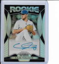 2019 Panini Prizm Caleb Ferguson Rookie Silver Prizm Auto #RA-CF NM