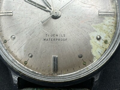 Vintage 1965 Timex Marlin 21 JEWEL Manual Wind Watch 6517-7265 | eBay
