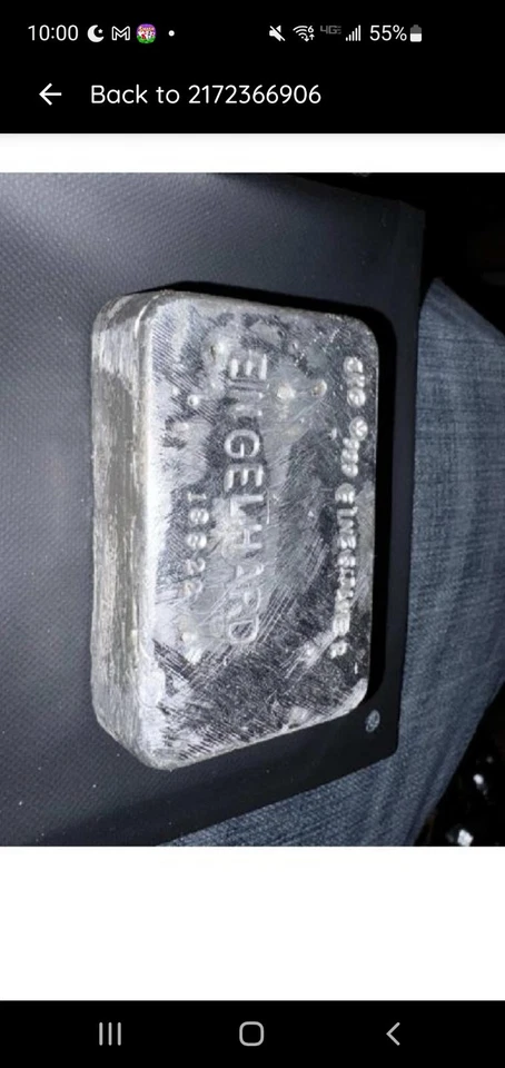 Silver England hard silver - Image 2 of 2