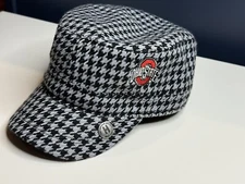 Ohio State The Honour Society Women's Hat/Cap M/L, Red/Black/white Houndstooth
