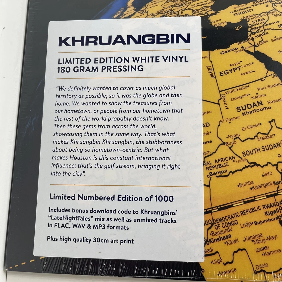 Khruangbin Late Night Tales White Vinyl Record 2 LP New Sealed Compilation - Image 2 of 4