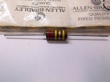 1 ALLEN BRADLEY Carbon Comp Resistor RCR 220k 5 2 watt