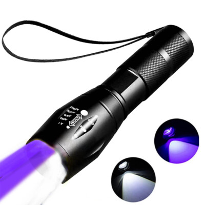UV Flashlights Blood Tracking Light for Observation.LED UV Light and White Lamp