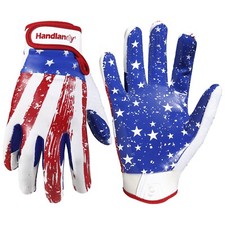 HANDLANDY Youth Football Gloves for Boys Girls