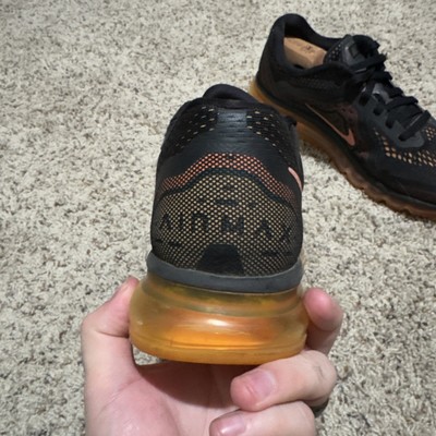 Orange Airmax Sneakers Nike Air Max 2014 Hombre Size (GS) Nike Air