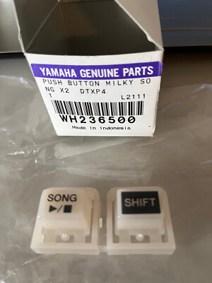 YAMAHA DTX500 Electronic Drum Mod Song/Shift Buttons Part # WH236500 NIB