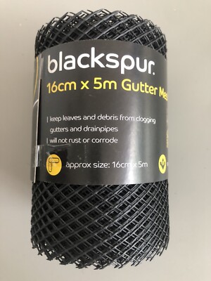 Blackspur Dachrinnenschutzgitter B16 cm x L5 m
