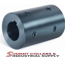 RC-062-KW-4H@90, 5/8" RIGID SHAFT KEYED COUPLING BLACK OXIDE FINISH  (1PK)