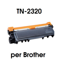 TONER TN-2320 COMPATIBILE PER STAMPANTE LASER BROTHER MFC-L 2700DN VERSIONE XL