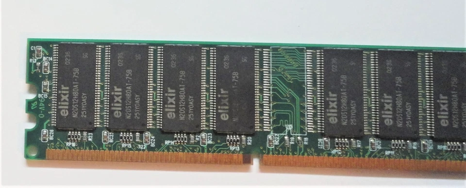 Memory RAM Elixir 256MB DDR 266MHZ CL 2.5 PC 2100U-25330 - Image 4 of 4