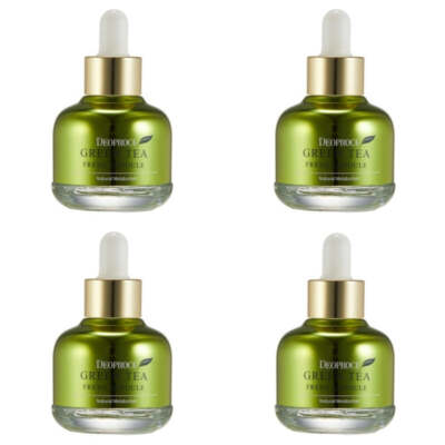Deoproce Green Tea Fresh Ampoule 30ml*4Pcs / FREE SHIPPING