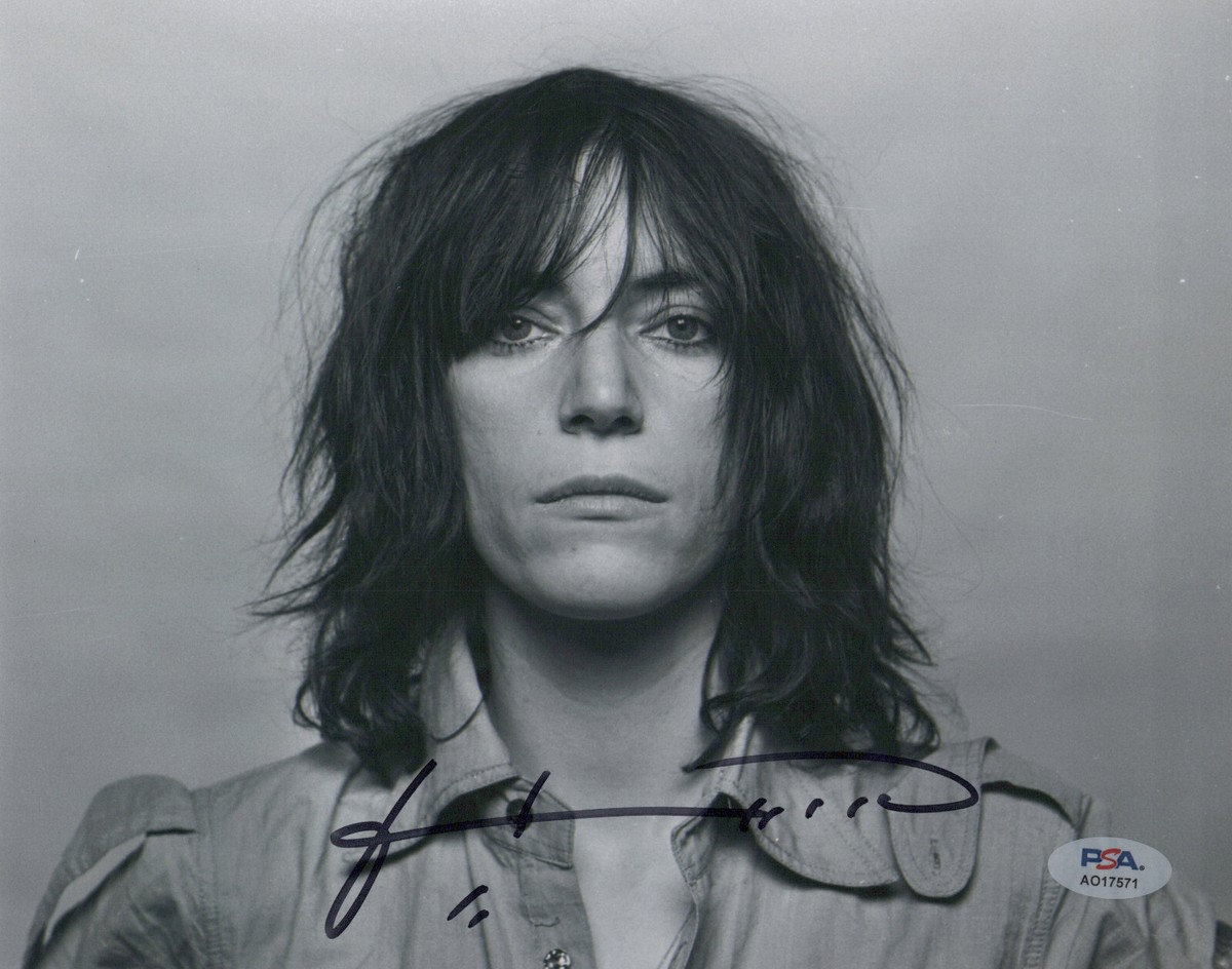 Patti Smith signed 8x10 photo PSA/DNA | eBay