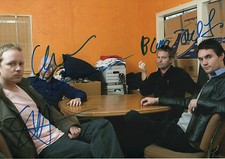 I Love You but I´ve Chosen Darkness Band Autogramm full signed 20x30 cm Bild