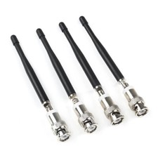 1Pcs BNC Wave Mic Antenna Fit For SHURE SLX UC Wireless Microphone 500-900MHz JU