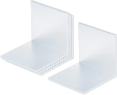 OTTFF 4 Pack L Shape Bracket, 3½ x 3½ x 3½ inch Aluminum Angle 6061, DIY Corner Bra...