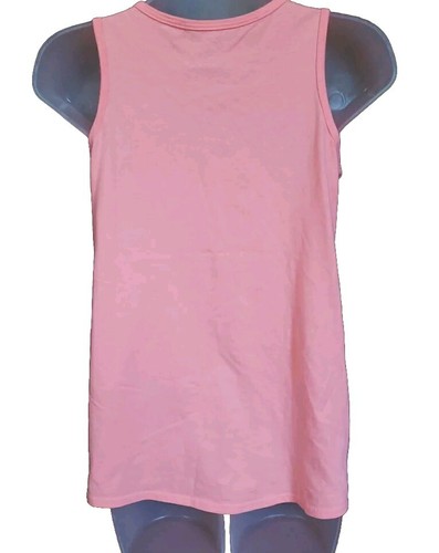 Cat & Jack Neon Coral Tank Top- XL (14/16) - Picture 3 of 5