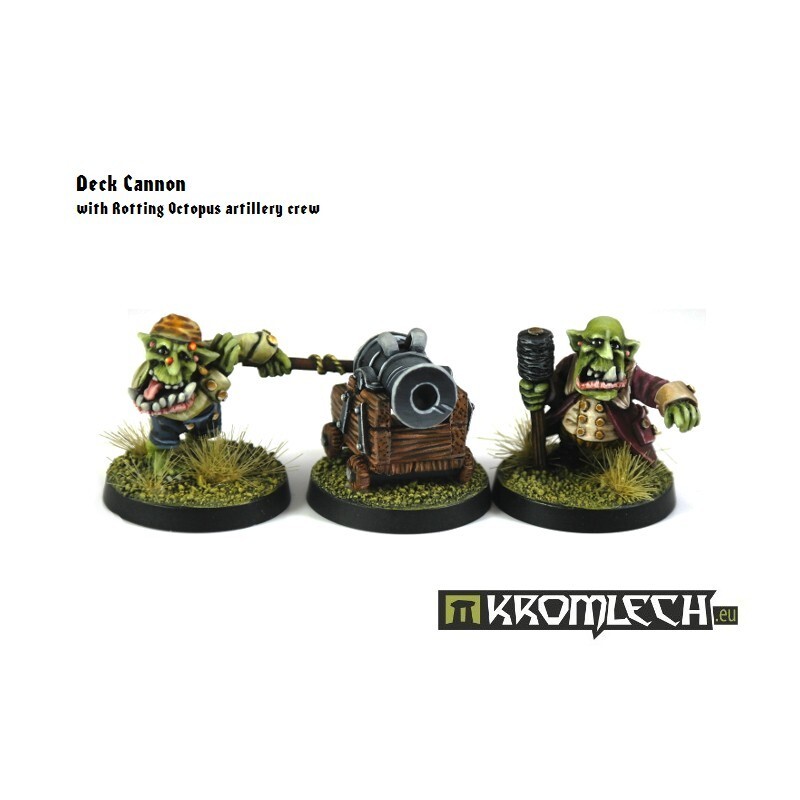 Kromlech Goblin Pirates Deck Cannon (2+weapon) Brand New KRM066