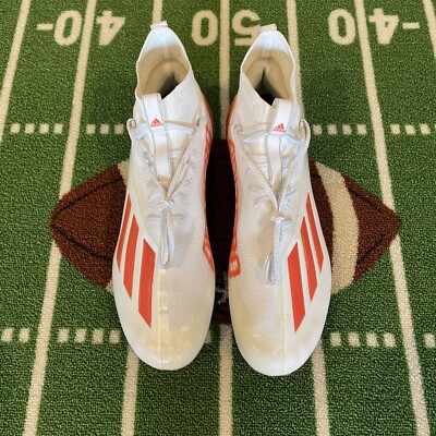 Adidas Adizero Primeknit Football Cleats Orange White GZ0422  display picture 1