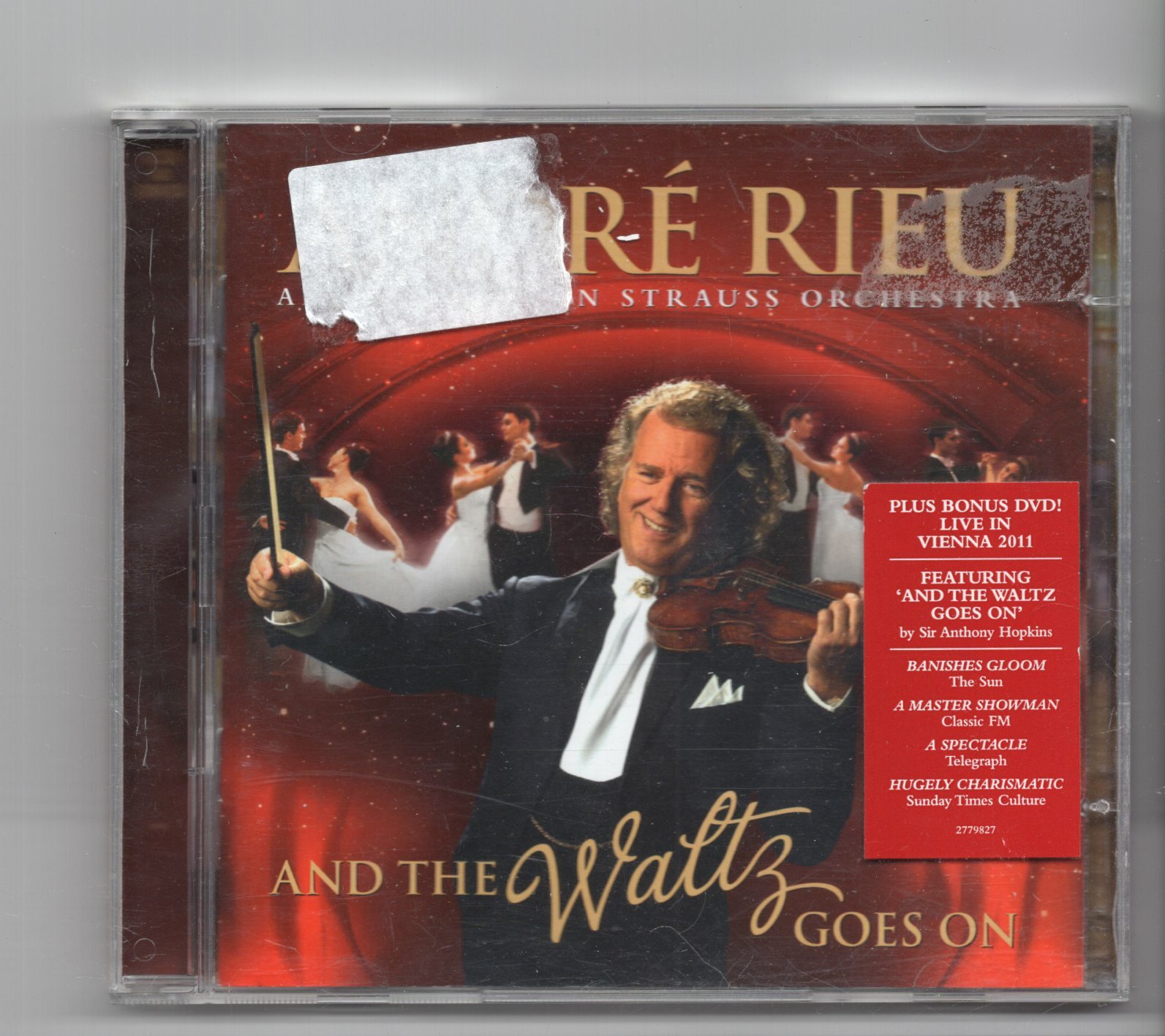 (JJ703) Andre Rieu, And The Waltz Goes On - 2011 CD only