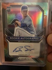 2021 Panini Prizm BRADY SINGER Cosmic Haze Prizm RC Auto /50 K.C. Royals📈🔥💎