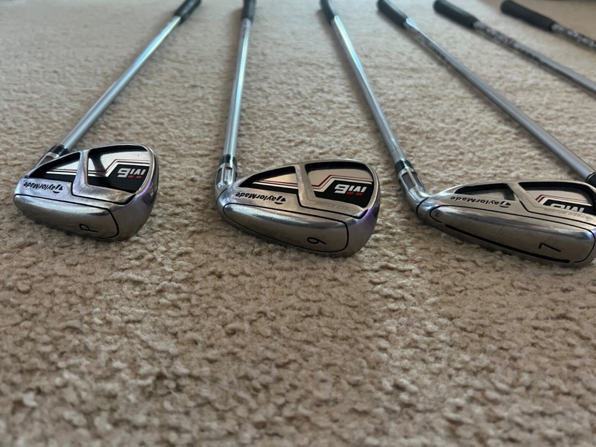 Taylormade M6 Irons 4-PW Right Hand Stiff Flex Graphite Fubuki