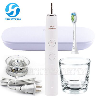 Philips Sonicare DiamondClean Smart 9000 HX991W Sonic Electric Toothbrush Set