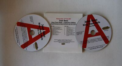 Joan Baez Ring Them Bells EU 2CD-Acetate Cardcover 2007