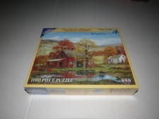 White Mountain Friends In Autumn 1000 Large Pieces Jigsaw Puzzle 24" x 30"