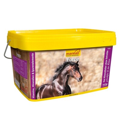 MARSTALL Force 10kg Eimer Mineralfutter für alle Pferde / inklusive Versand