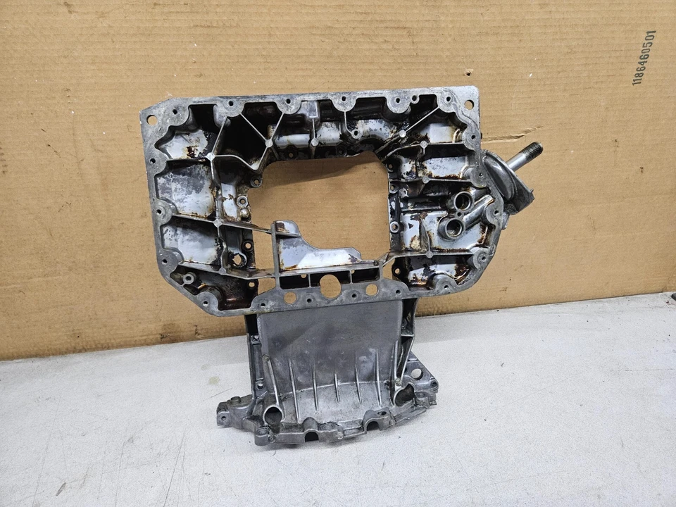 98-05 Audi A4 A6 VW Passat 2.8L VV6 cárter de aceite de motor superior 078103603AM Foto 2 de 4