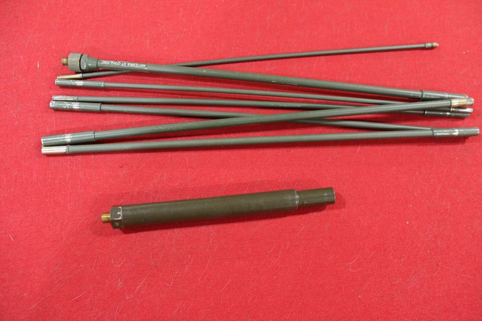 MILITARY SURPLUS PRC 10 8 9 AT-271 PRC LONG ANTENNA AB129 BASE FIELD ...