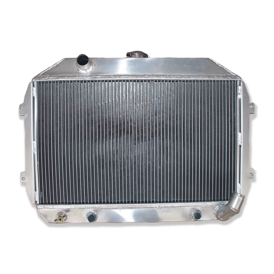 3 Row Aluminum Radiator For 1970-1975 Nissan/Datsun 240Z/260Z 1971 1972 1973 74 - Image 3 of 4