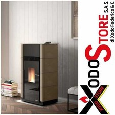Termostufa pellet 19 kW PALAZZETTI ECOFIRE WILMA Idro ceramica - Mail per sconto