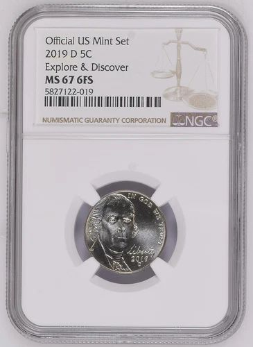 2019 D 5c Explore & Discover NGC MS 67 6FS SUPER LOW POP Gorgeous