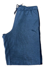 PUMA MEN'S TRAINING JOGGING PANTS HTR BLACK  BLACK L  NWD