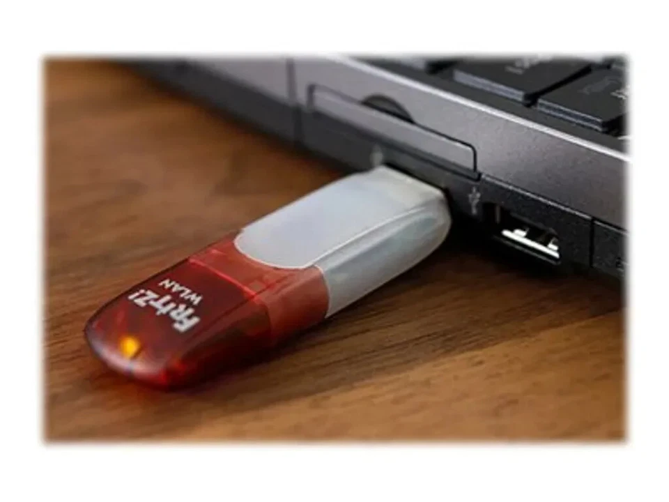 AVM FRITZ!WLAN USB Stick N v2 – WLAN Adapter 300 MBit/s – Dualband 2,4/5 GHz – N - Bild 3 von 4