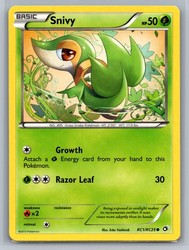 Snivy RC1/RC25 Legendary Treasures Radiant Collection Holo