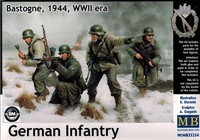 Mb Master Box Deutsche German Infantry Bastogne 1944 Wwii Era 1:35 Kit Art 35254